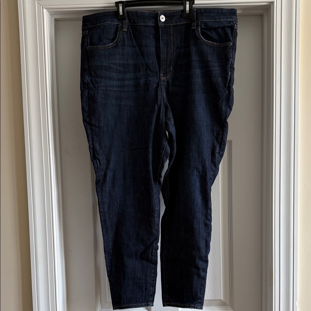 American Eagle Outfitters Dark Blue Skinny Jeans